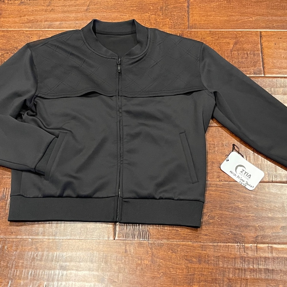 NWT women’s Zyia Black XL Mesh Primo Activity Jacket